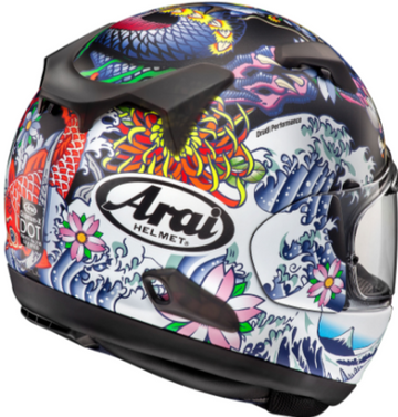 Arai Quantum-X Oriental Black Frost